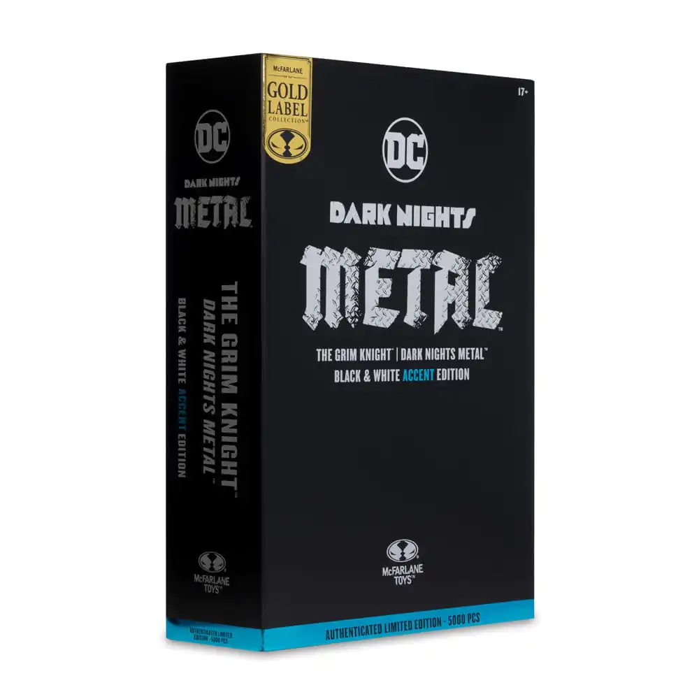 DC Multiverse Akcijska figura The Grim Knight (Dark Nights Metal) (Black & White Accent Edition) (Gold Label) 18 cm fotografija proizvoda