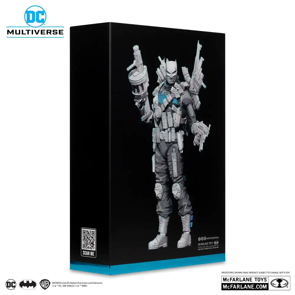 DC Multiverse Akcijska figura The Grim Knight (Dark Nights Metal) (Black & White Accent Edition) (Gold Label) 18 cm fotografija proizvoda