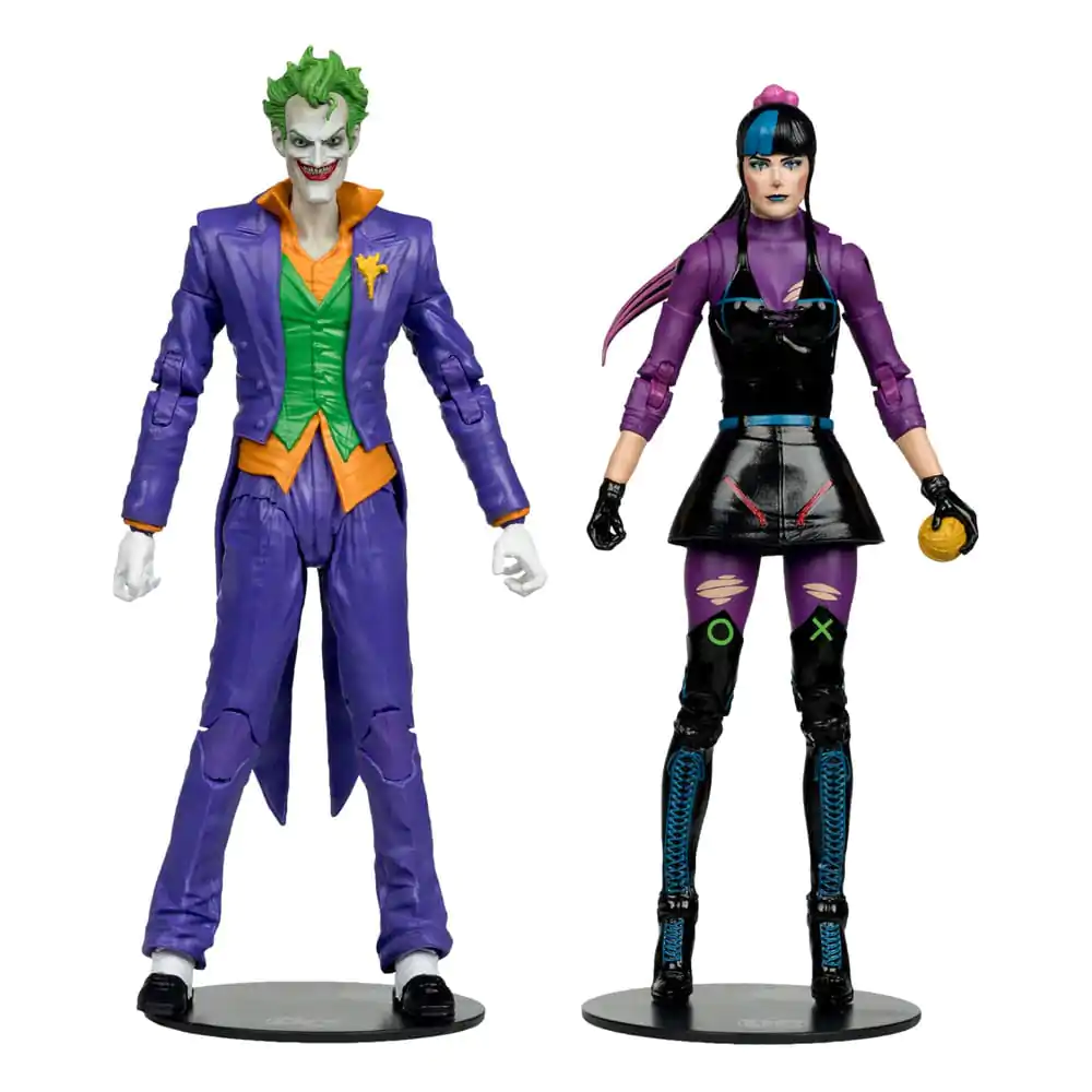 DC Multiverse akcijske figure Paket od 2 The Joker & Punchline 18 cm fotografija proizvoda