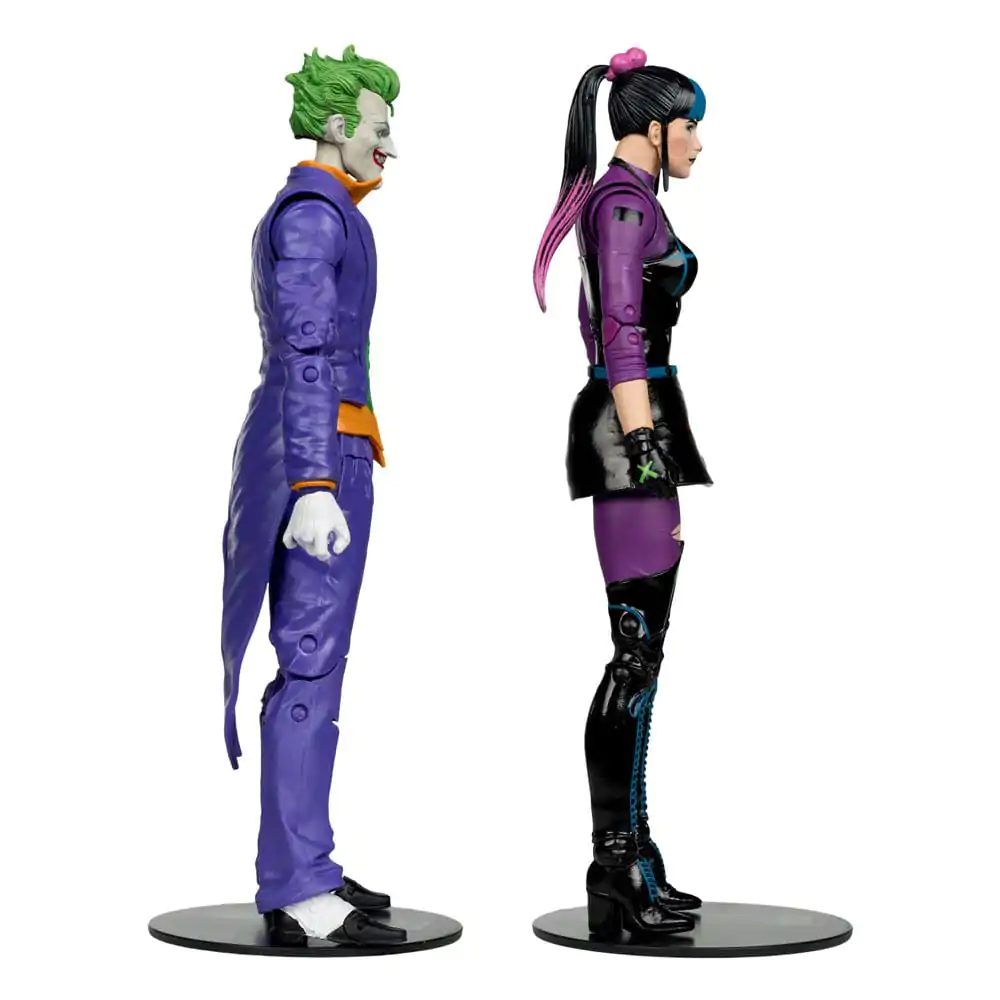 DC Multiverse akcijske figure Paket od 2 The Joker & Punchline 18 cm fotografija proizvoda