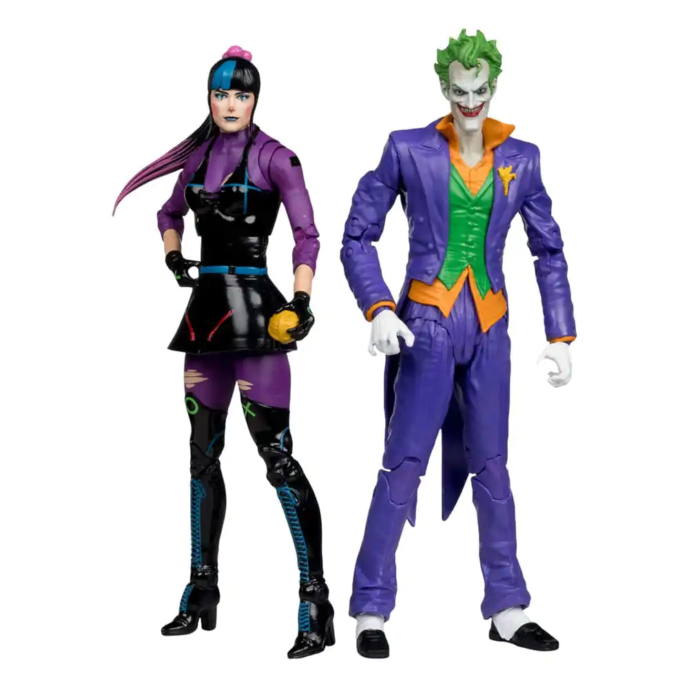 DC Multiverse akcijske figure Paket od 2 The Joker & Punchline 18 cm fotografija proizvoda