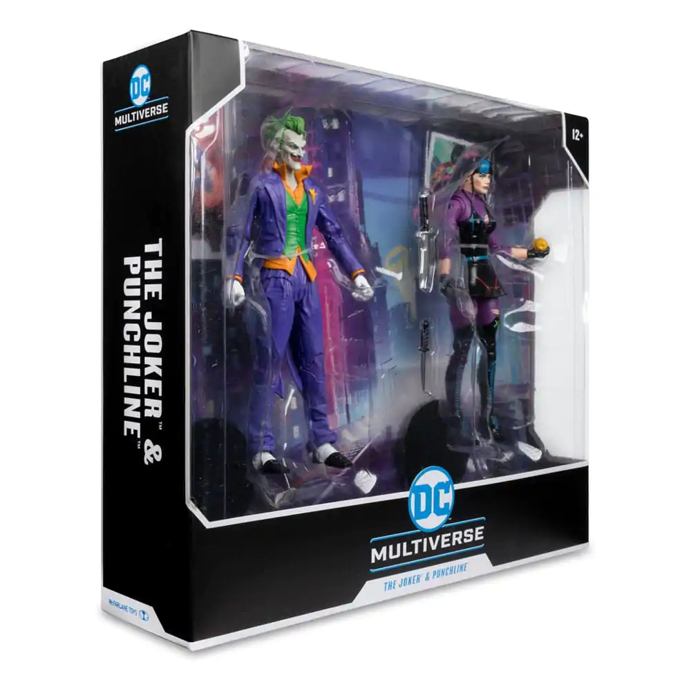 DC Multiverse akcijske figure Paket od 2 The Joker & Punchline 18 cm fotografija proizvoda