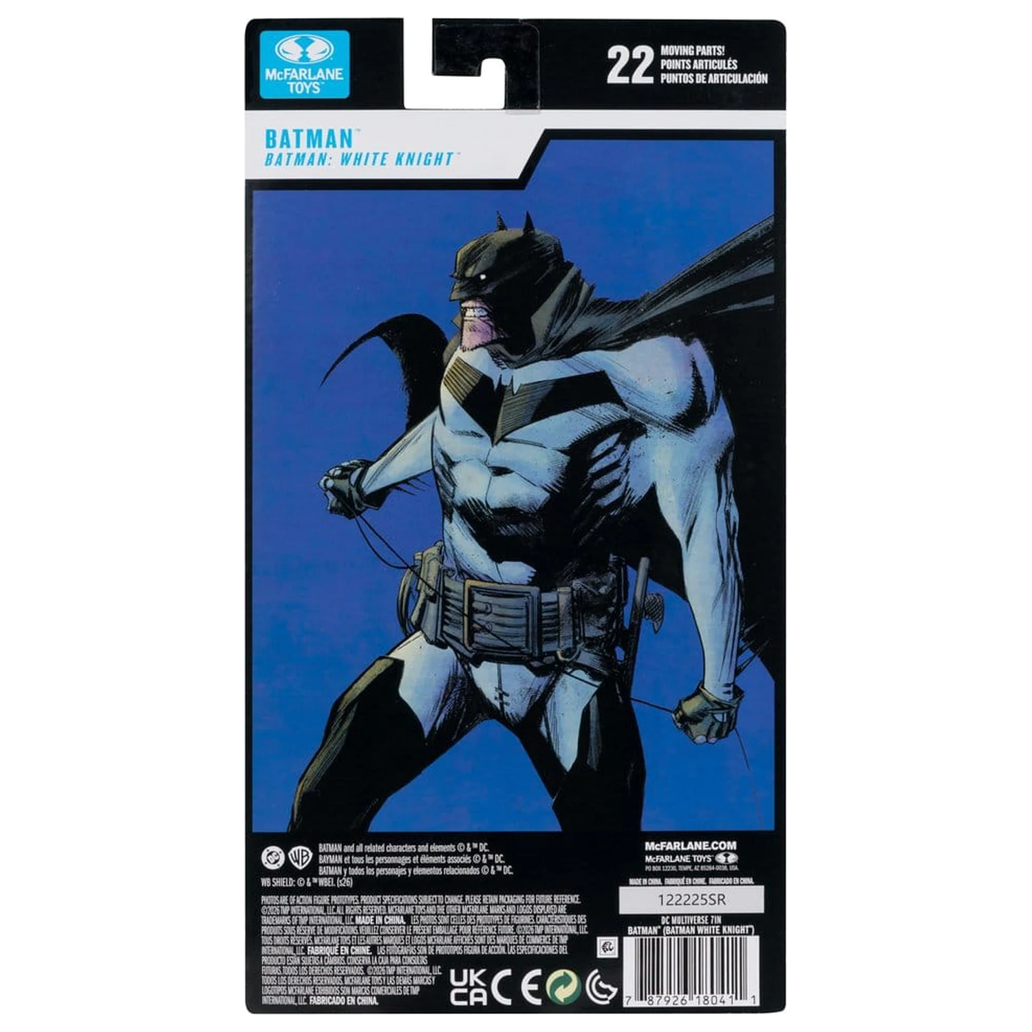 DC Multiverse akcijska figura White Knight Batman (blister pakiranje) 18 cm fotografija proizvoda
