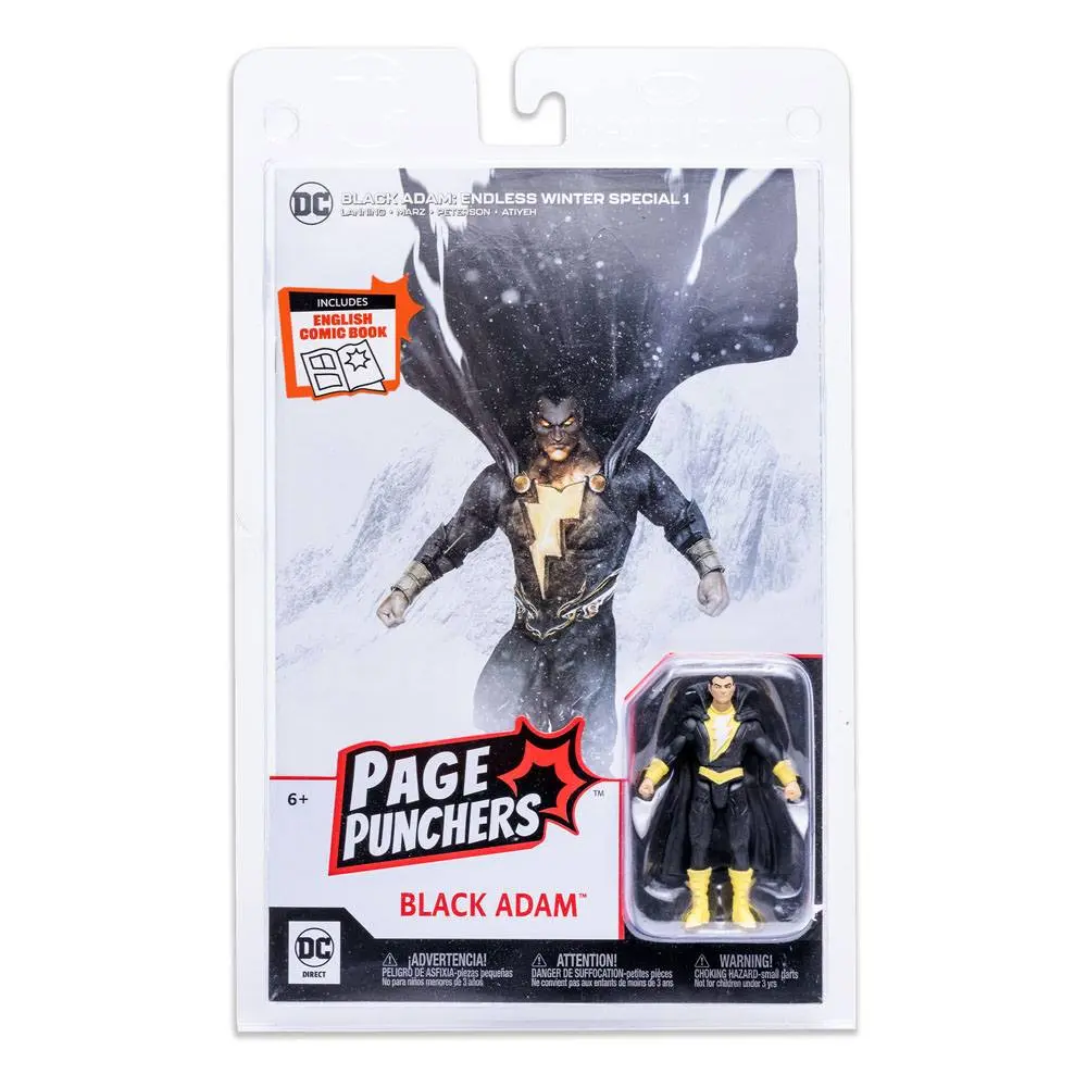 DC Page Punchers akcijska figura Black Adam (Endless Winter) 8 cm fotografija proizvoda