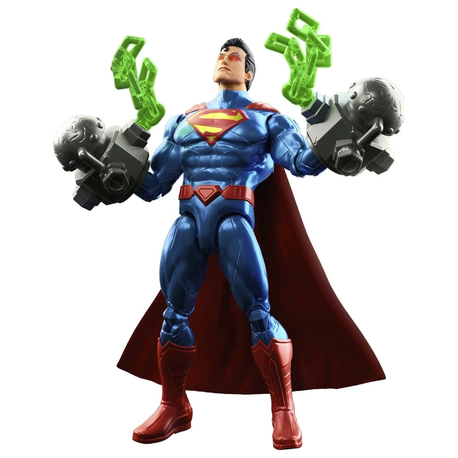 DC Premier Akcijska figura sa zvukom i svjetlom Heat Vision Superman 16 cm fotografija proizvoda