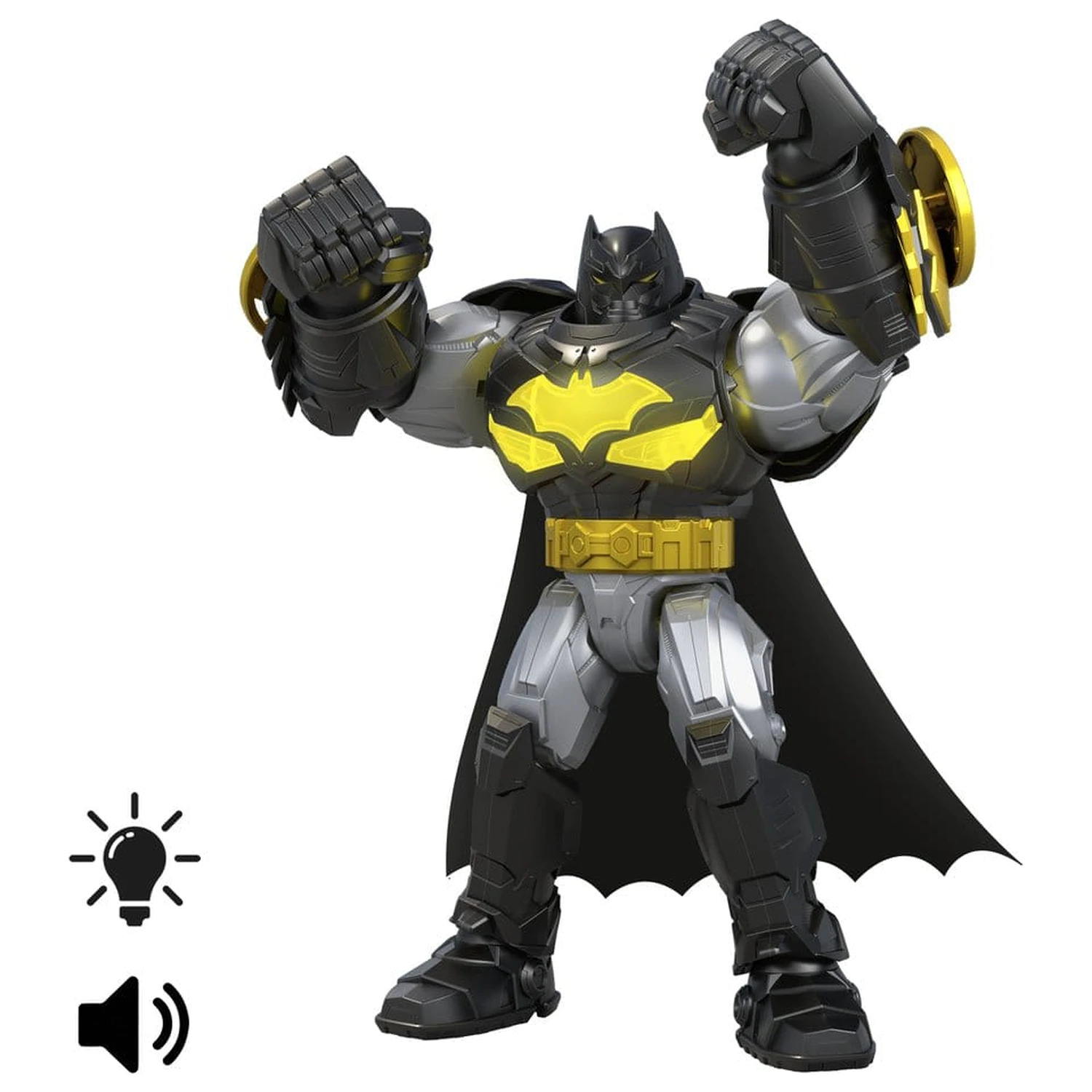 DC Premier akcijska figura sa zvukom i svjetlom Mecha odijelo Batman 18 cm fotografija proizvoda