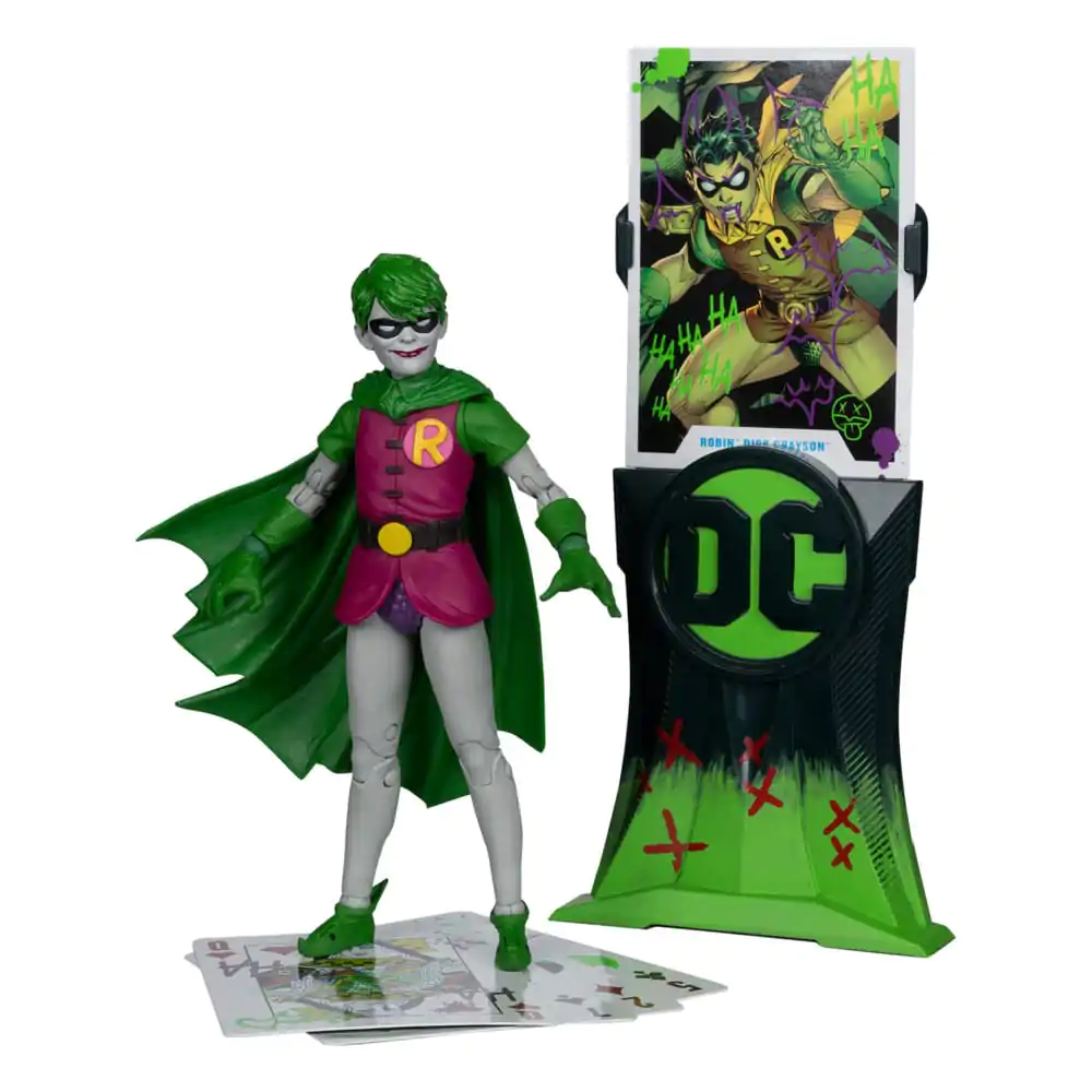 DC Rebirth DC Multiverse Akcijska figura Robin (Dick Grayson) (Jokerized) (Gold Label) 18 cm fotografija proizvoda