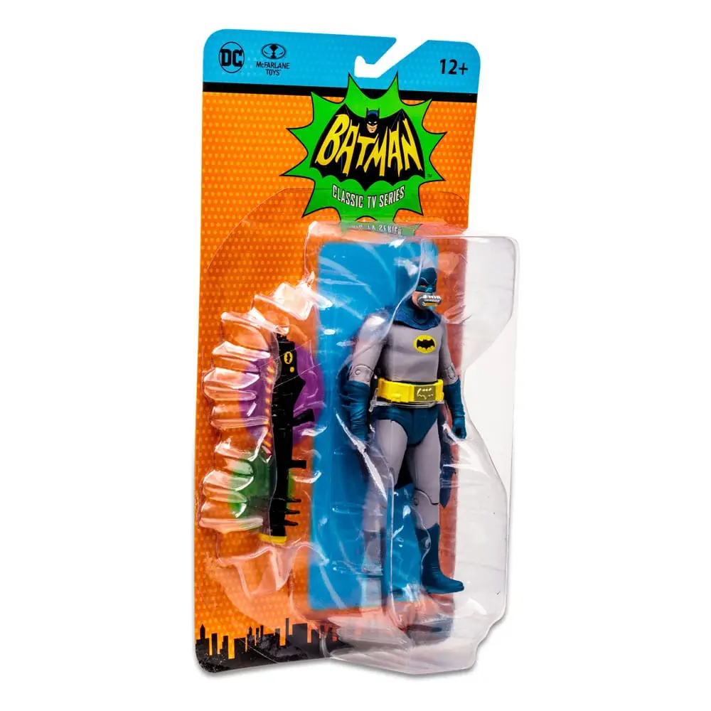 DC Retro akcijska figura Batman 66 Batman s maskom za kisik 15 cm fotografija proizvoda