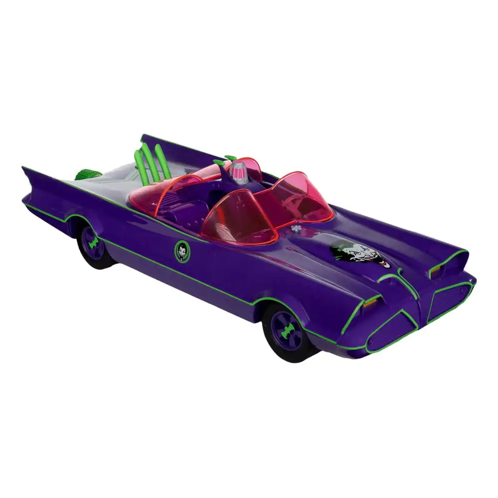 DC Retro akcijska figura Batman 66 Batmobil s Jokerom (Gold Label) 15 cm fotografija proizvoda