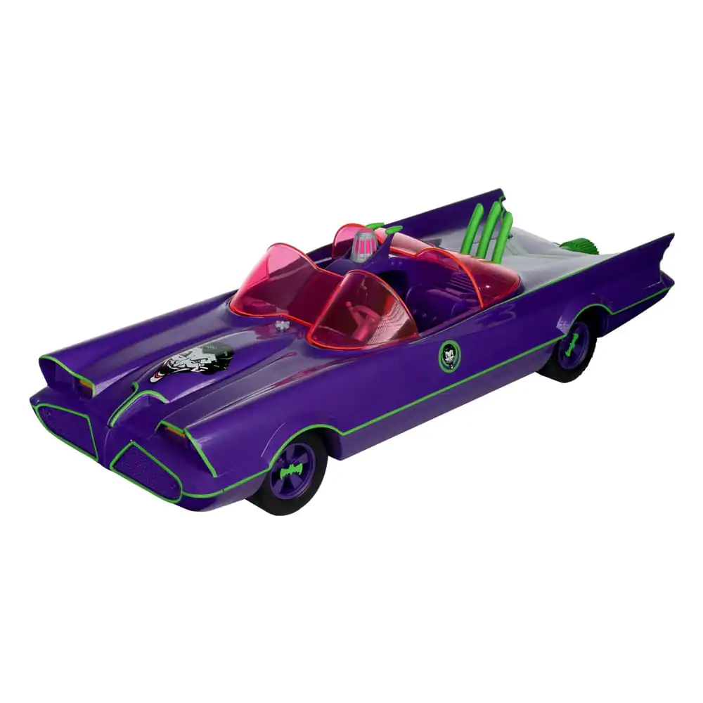 DC Retro akcijska figura Batman 66 Batmobil s Jokerom (Gold Label) 15 cm fotografija proizvoda