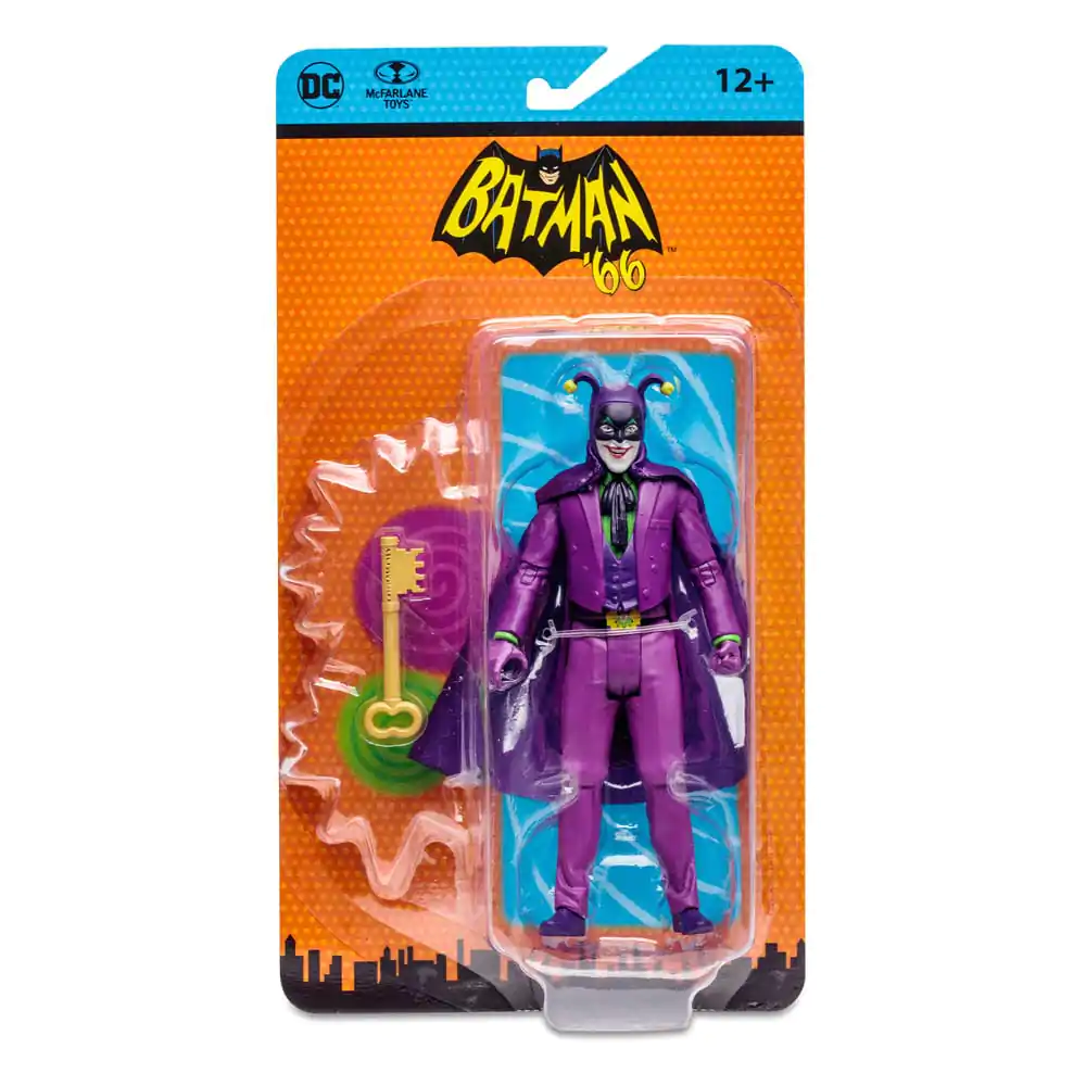 DC Retro akcijska figura Batman 66 The Joker (Comic) 15 cm fotografija proizvoda