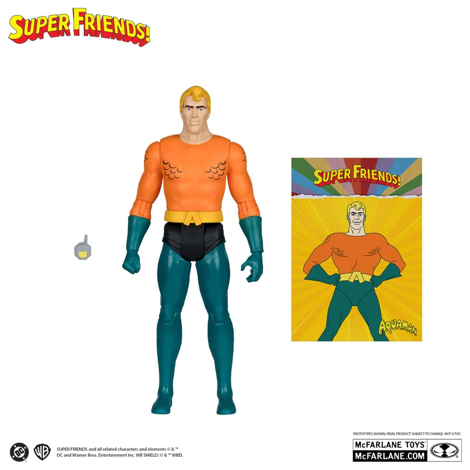 DC Retro Super Friends Action Figure Aquaman 15 cm fotografija proizvoda