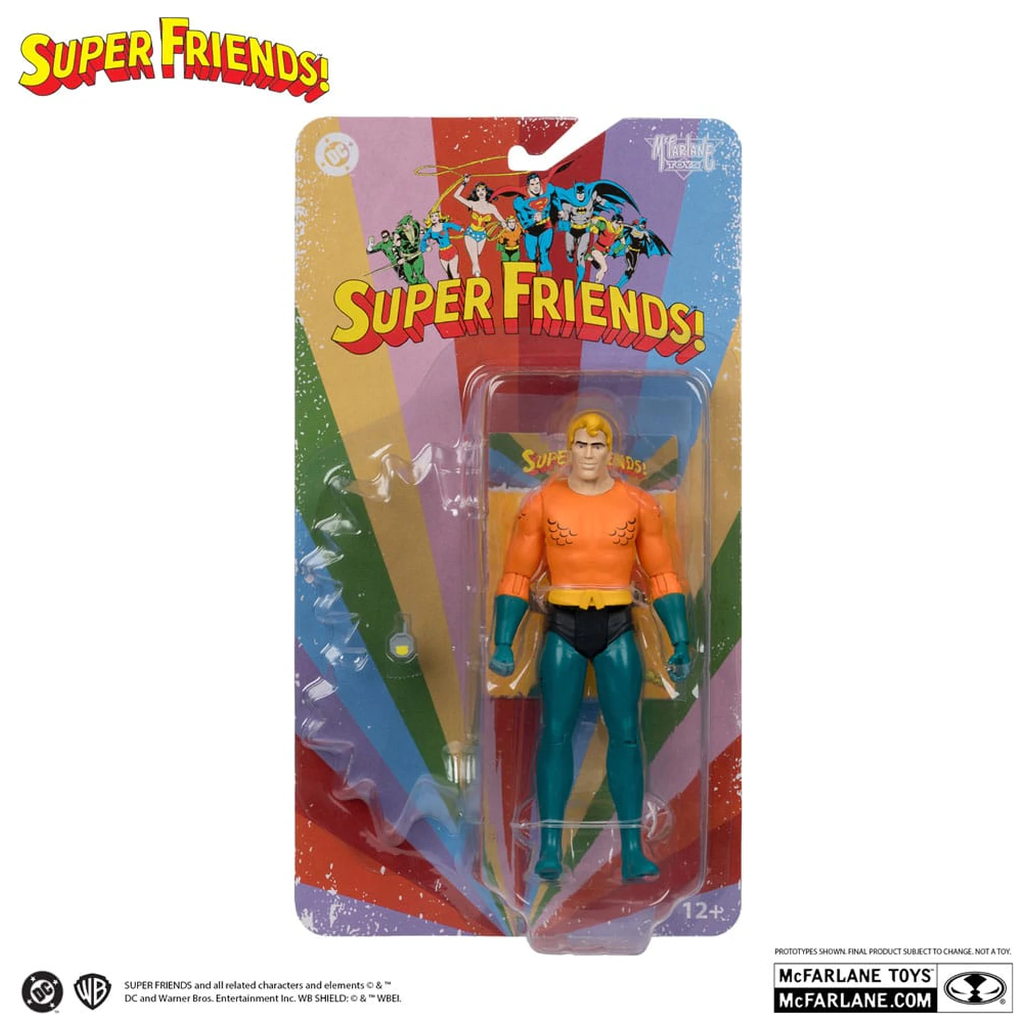 DC Retro Super Friends Action Figure Aquaman 15 cm fotografija proizvoda
