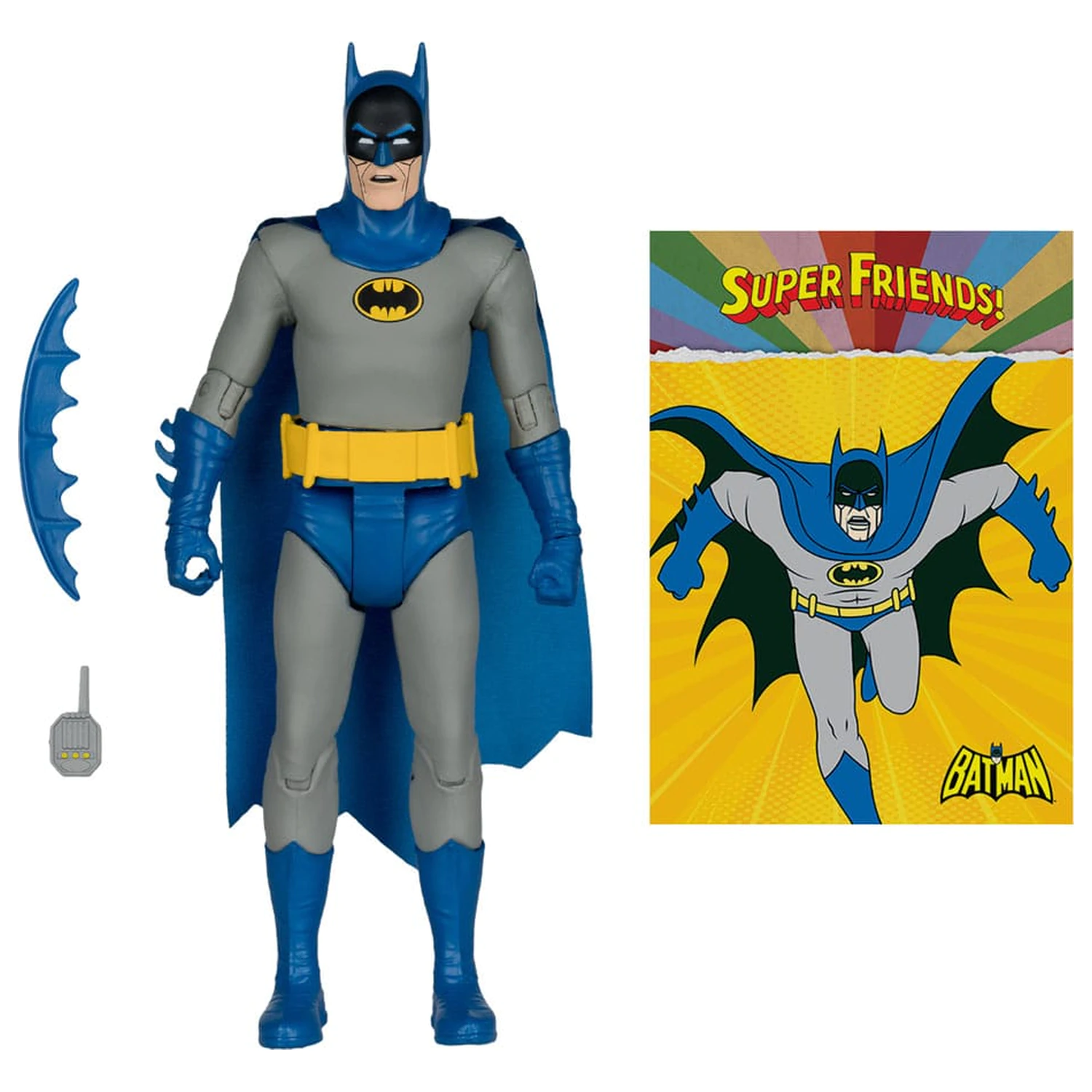 DC Retro Super Friends akcijska figura Bizarro Batman 15 cm fotografija proizvoda