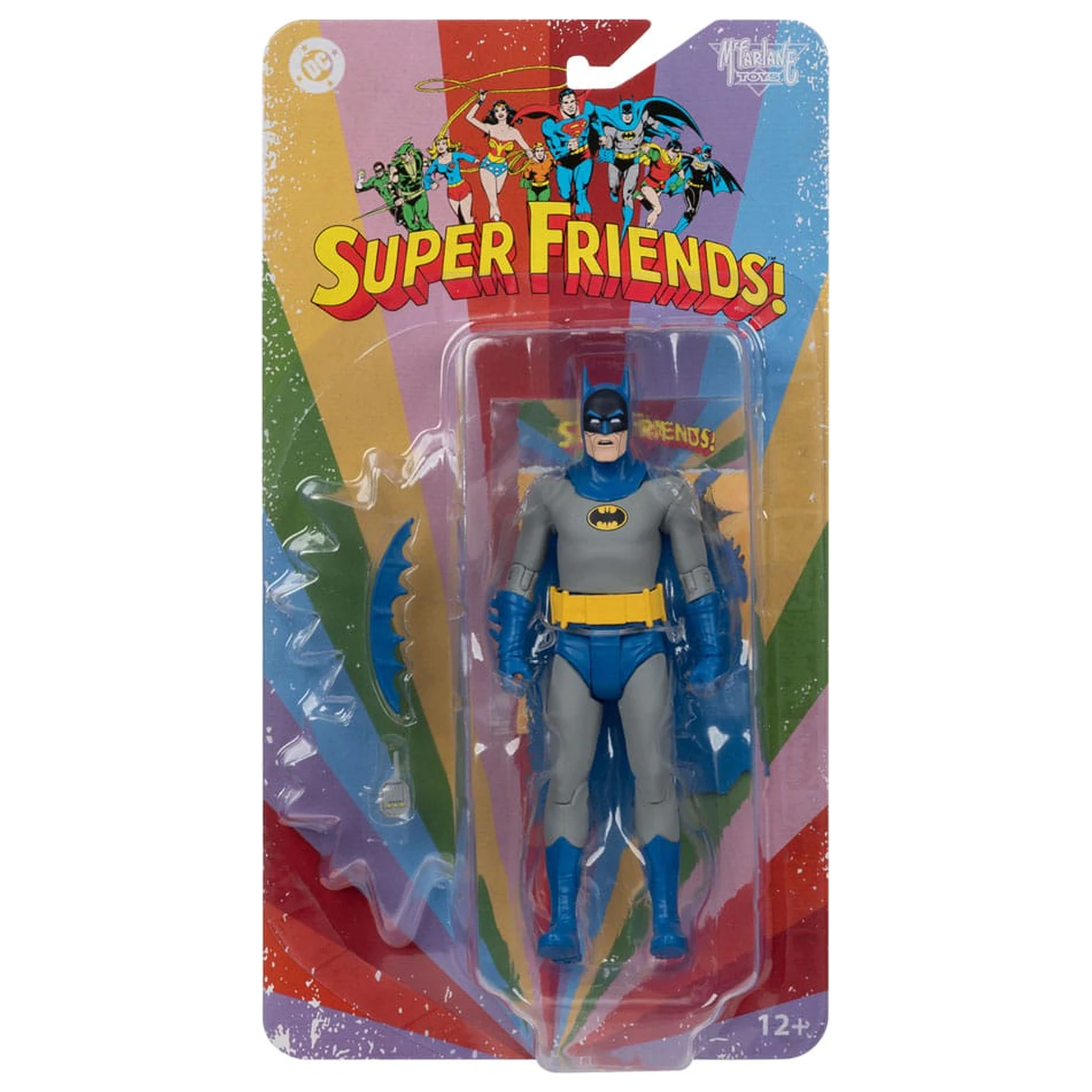 DC Retro Super Friends akcijska figura Bizarro Batman 15 cm fotografija proizvoda