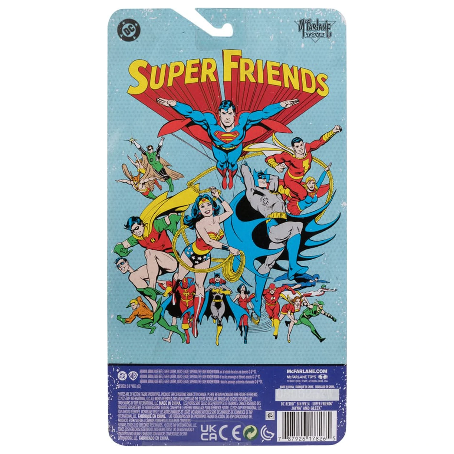 DC Retro Super Friends figura Jayna & Gleek (Red Platinum Edition) 15 cm fotografija proizvoda