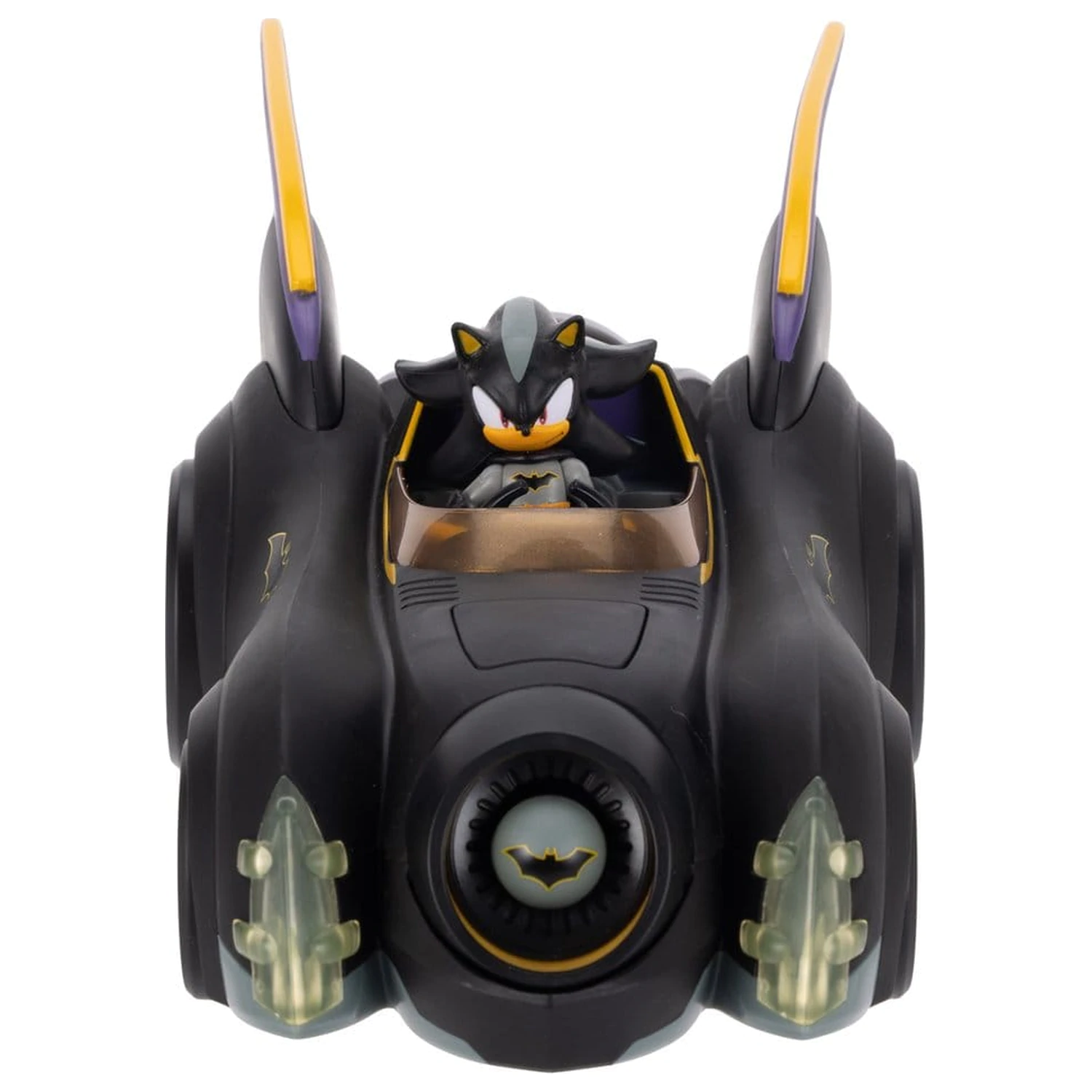 DC x Sonic - The Hedgehog akcijska figura s vozilom Shadow Batman & Batmobile 6 cm  fotografija proizvoda