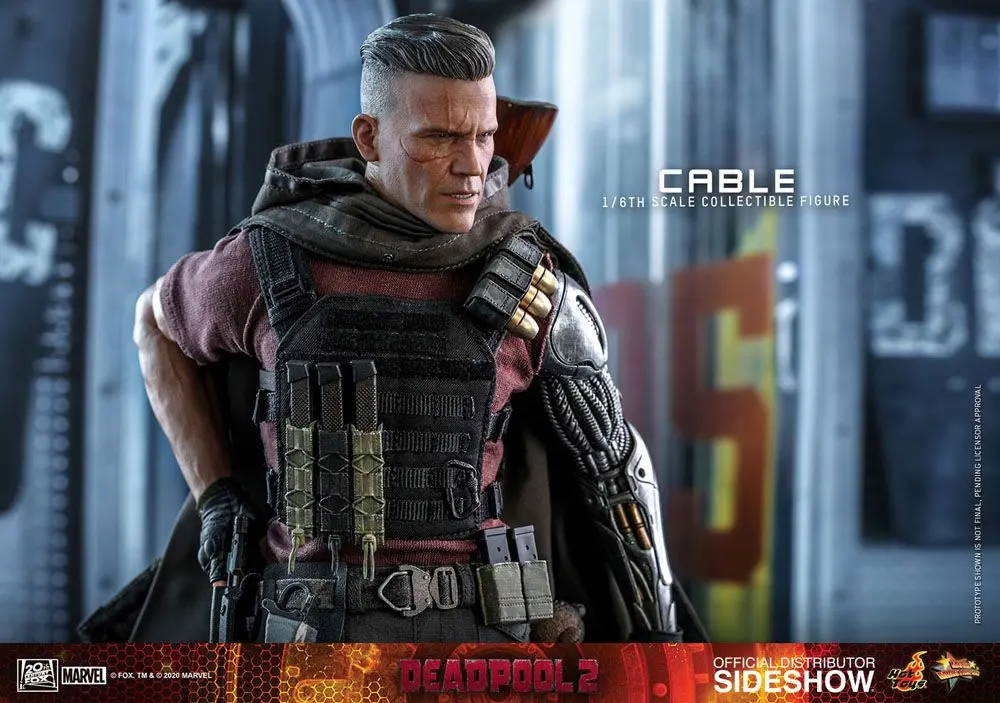 Deadpool 2 Movie Masterpiece akcijska figura 1/6 Cable 30 cm fotografija proizvoda