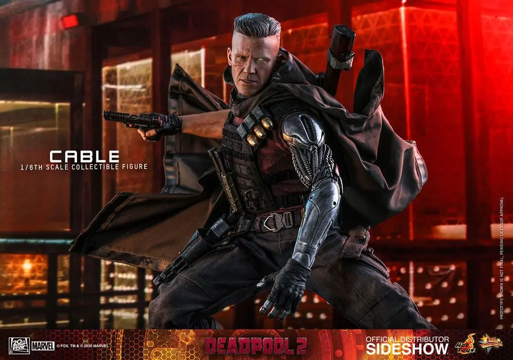 Deadpool 2 Movie Masterpiece akcijska figura 1/6 Cable 30 cm fotografija proizvoda