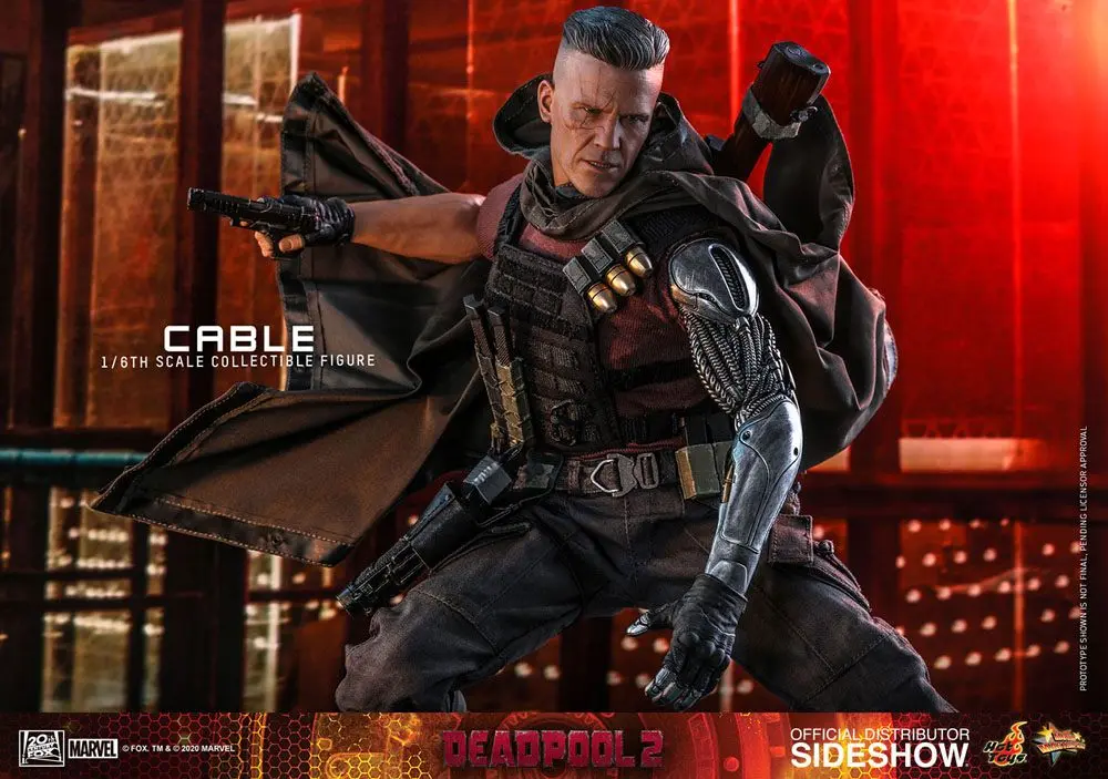 Deadpool 2 Movie Masterpiece akcijska figura 1/6 Cable 30 cm fotografija proizvoda