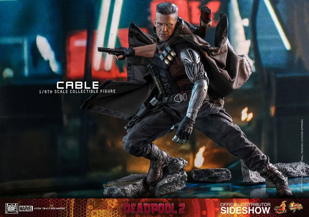 Deadpool 2 Movie Masterpiece akcijska figura 1/6 Cable 30 cm fotografija proizvoda