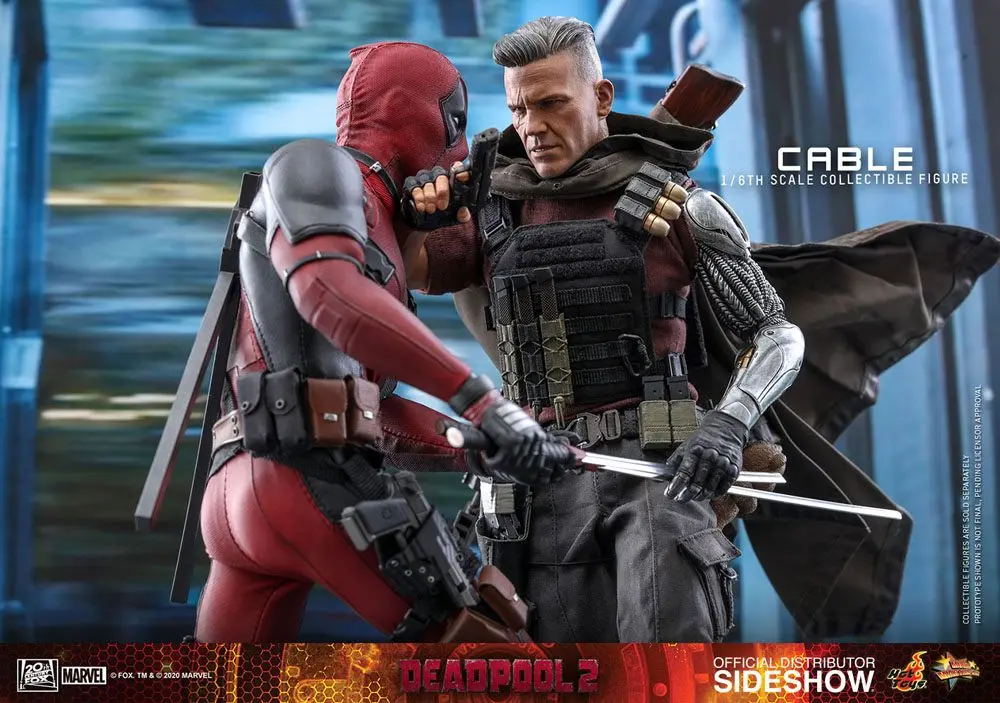 Deadpool 2 Movie Masterpiece akcijska figura 1/6 Cable 30 cm fotografija proizvoda