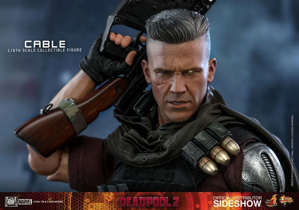 Deadpool 2 Movie Masterpiece akcijska figura 1/6 Cable 30 cm fotografija proizvoda