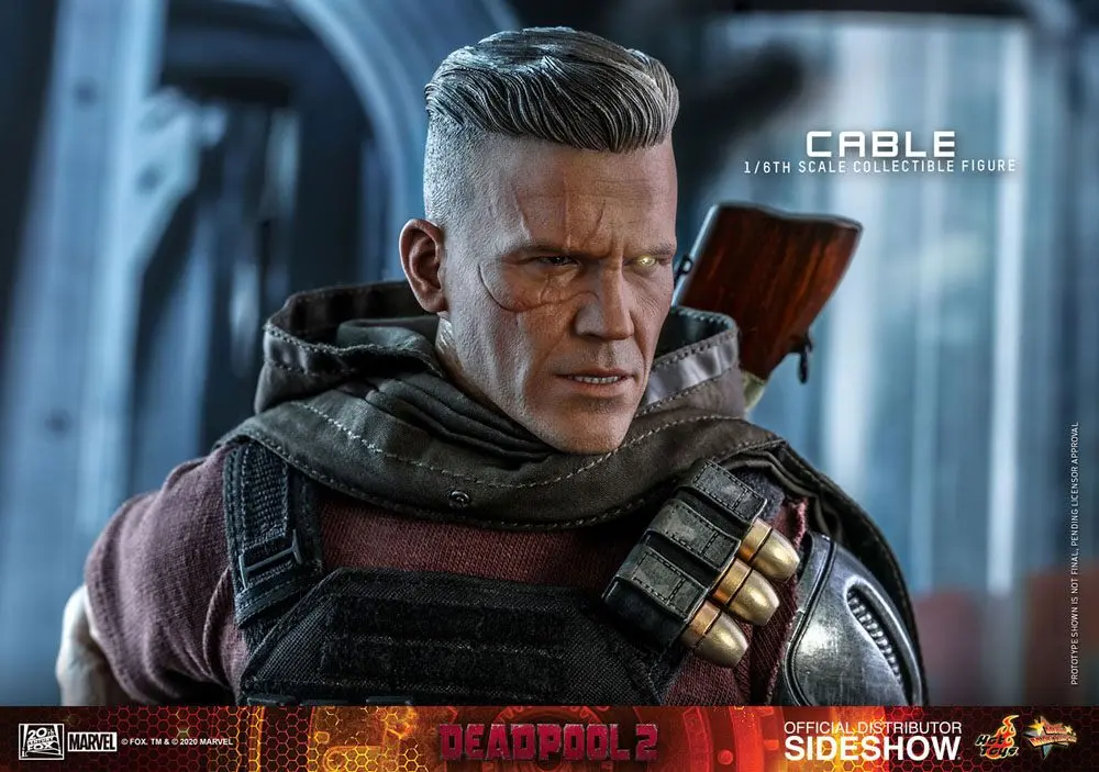 Deadpool 2 Movie Masterpiece akcijska figura 1/6 Cable 30 cm fotografija proizvoda