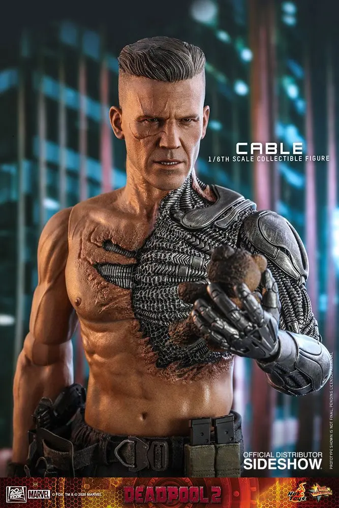 Deadpool 2 Movie Masterpiece akcijska figura 1/6 Cable 30 cm fotografija proizvoda