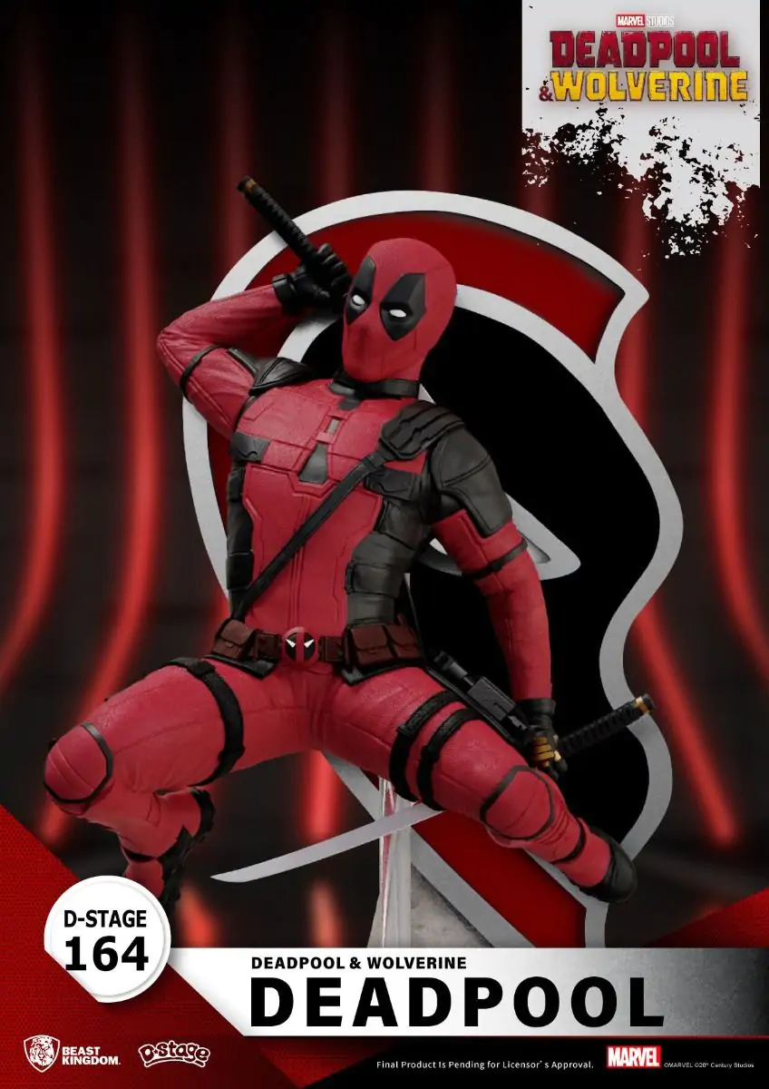 Deadpool 3 D-Stage PVC Diorama Deadpool 16 cm fotografija proizvoda