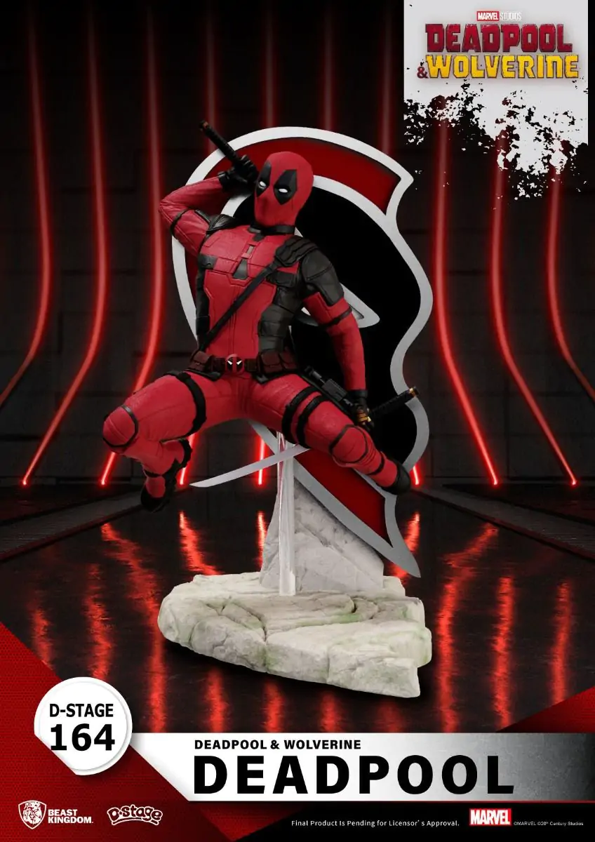Deadpool 3 D-Stage PVC Diorama Deadpool 16 cm fotografija proizvoda