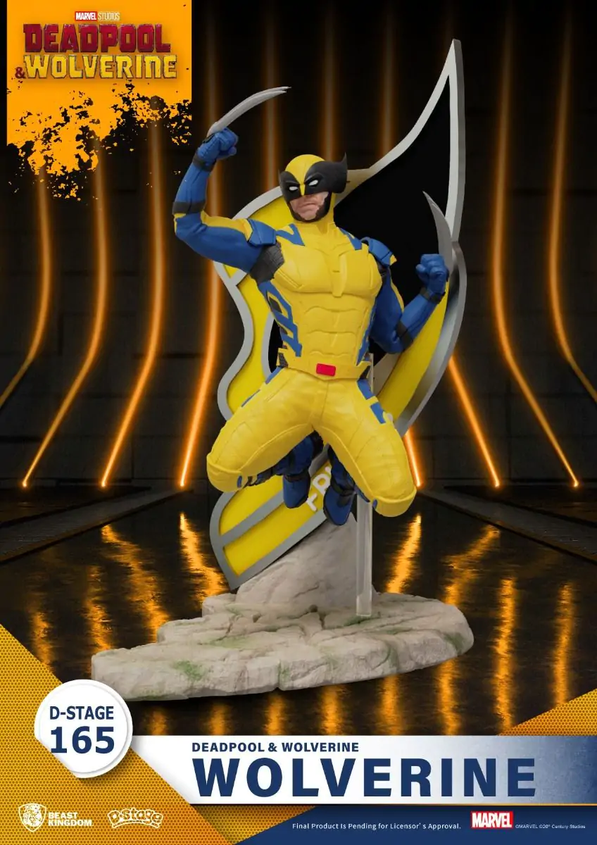Deadpool 3 D-Stage PVC Diorama Wolverine 16 cm fotografija proizvoda