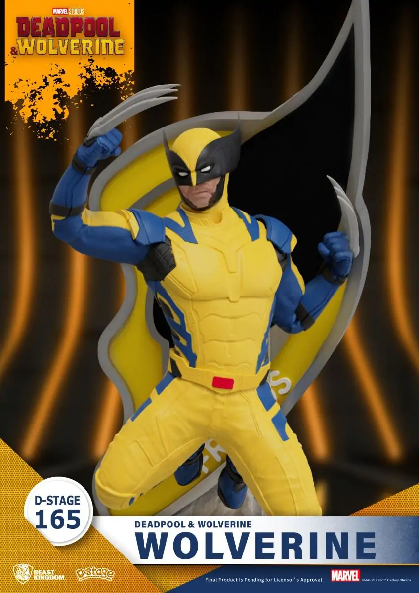Deadpool 3 D-Stage PVC Diorama Wolverine 16 cm fotografija proizvoda