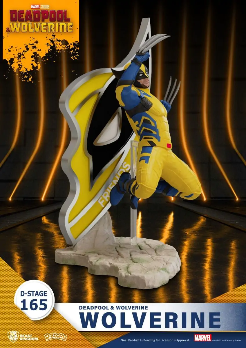 Deadpool 3 D-Stage PVC Diorama Wolverine 16 cm fotografija proizvoda