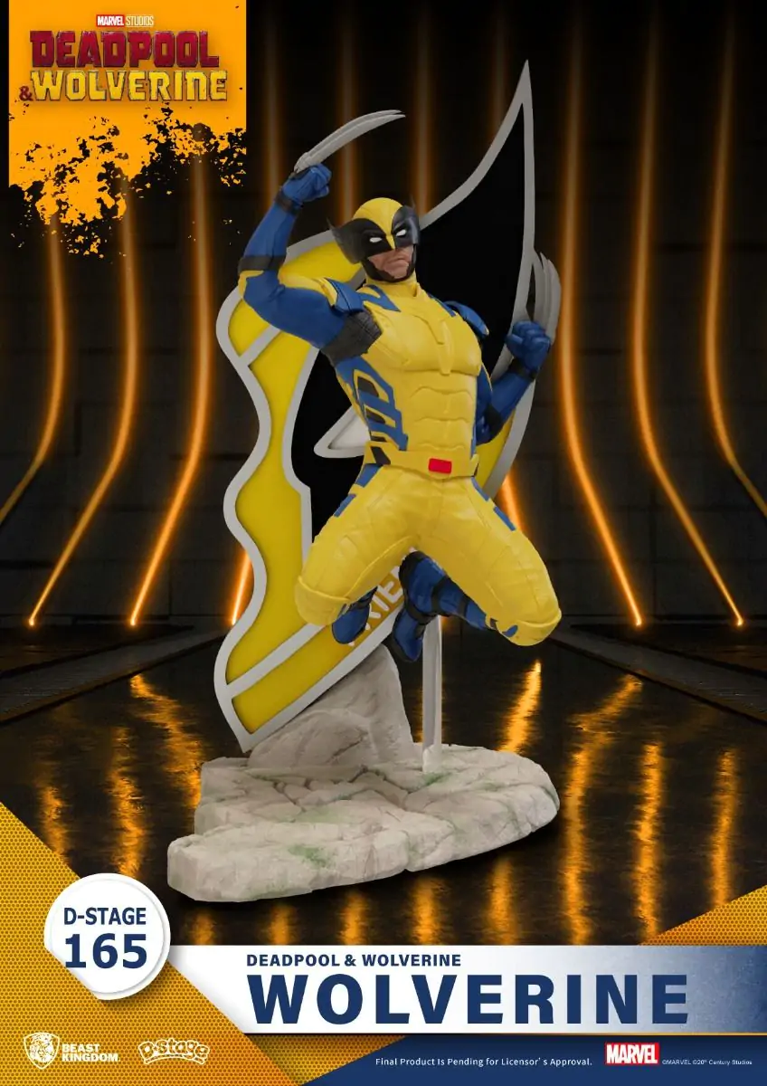 Deadpool 3 D-Stage PVC Diorama Wolverine 16 cm fotografija proizvoda