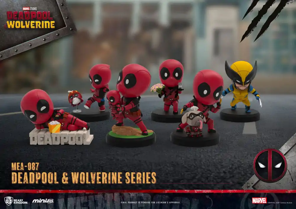 Deadpool 3 Deadpool & Wolverine Series Mini Egg Attack Figure Set 8 cm fotografija proizvoda
