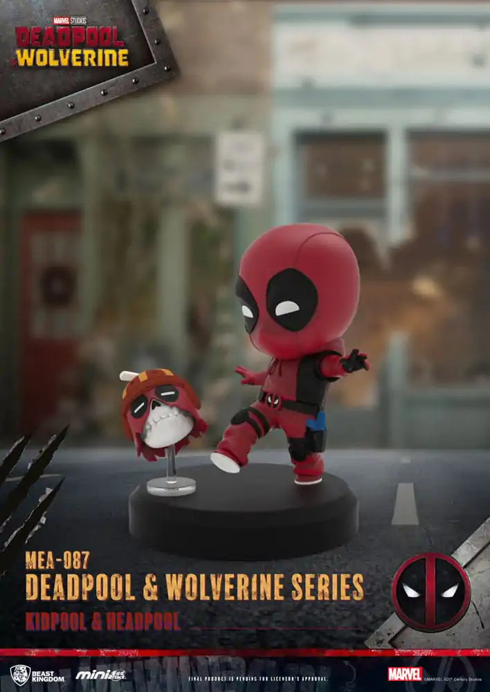 Deadpool 3 Deadpool & Wolverine Series Mini Egg Attack Figure Set 8 cm fotografija proizvoda