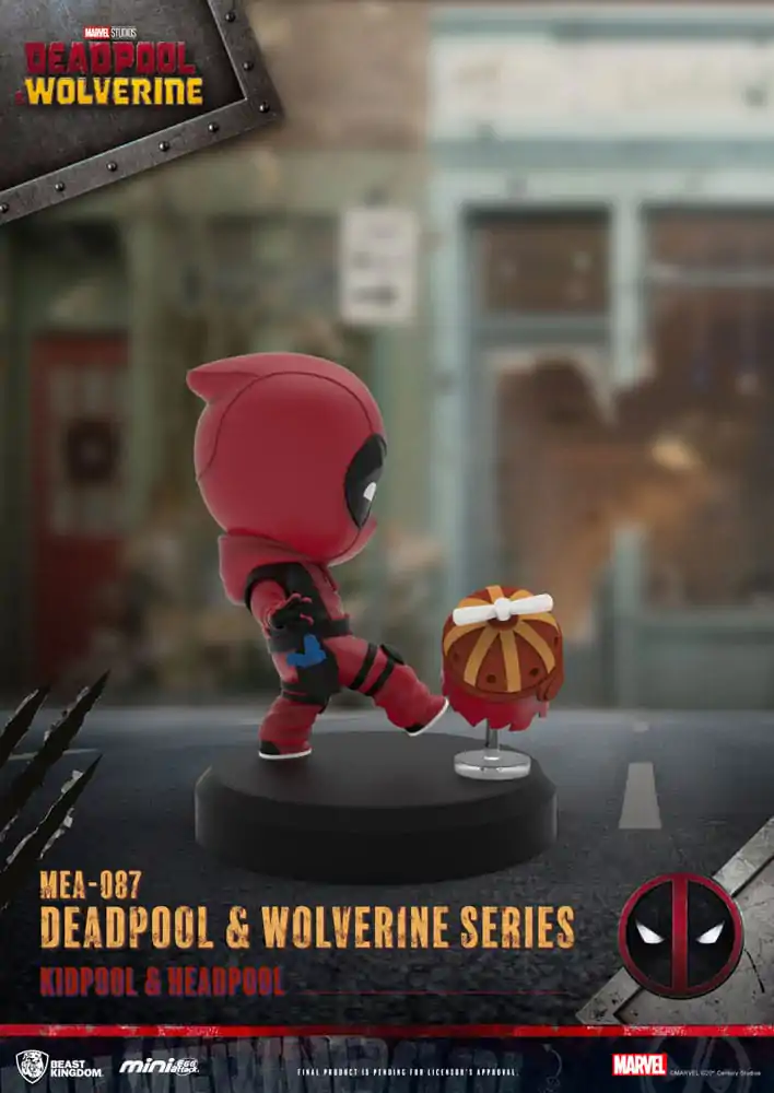 Deadpool 3 Deadpool & Wolverine Series Mini Egg Attack Figure Set 8 cm fotografija proizvoda