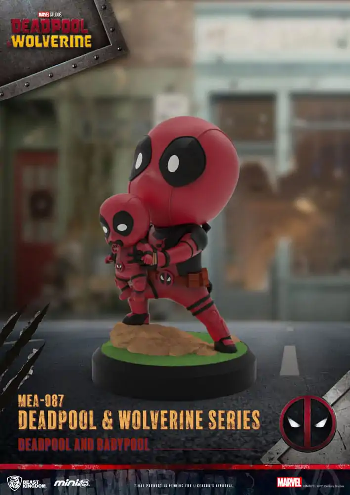 Deadpool 3 Deadpool & Wolverine Series Mini Egg Attack Figure Set 8 cm fotografija proizvoda