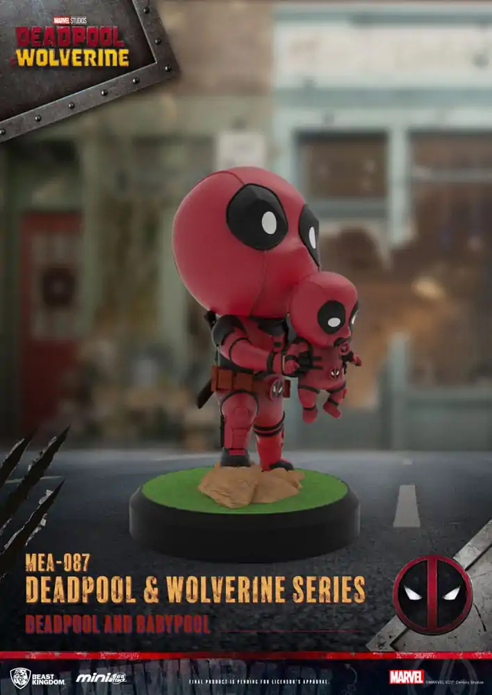 Deadpool 3 Deadpool & Wolverine Series Mini Egg Attack Figure Set 8 cm fotografija proizvoda