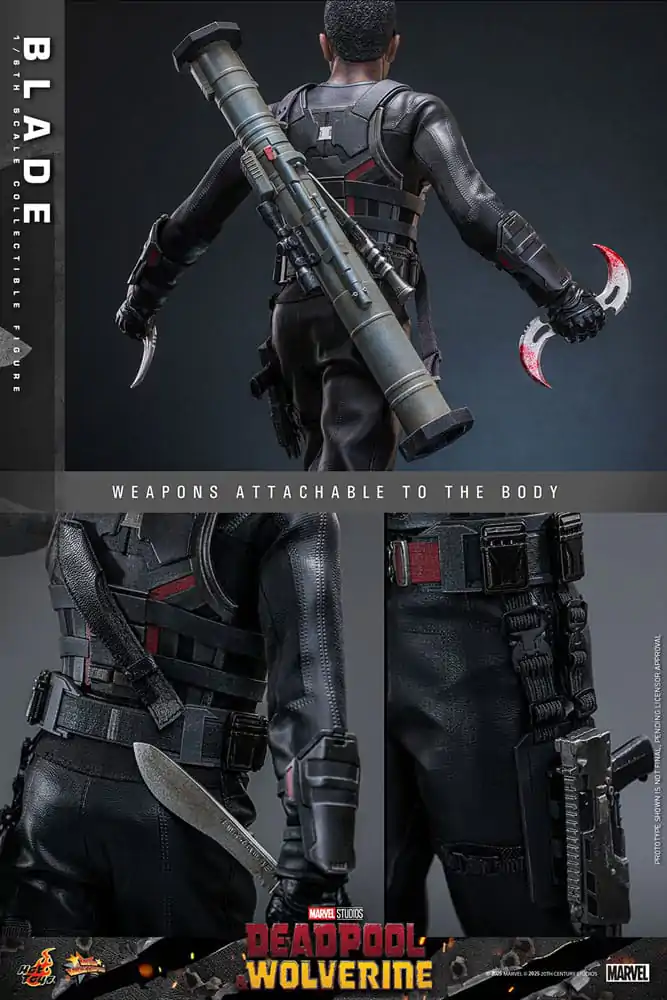 Deadpool & Wolverine Movie Masterpiece akcijska figura 1/6 Blade 30 cm fotografija proizvoda