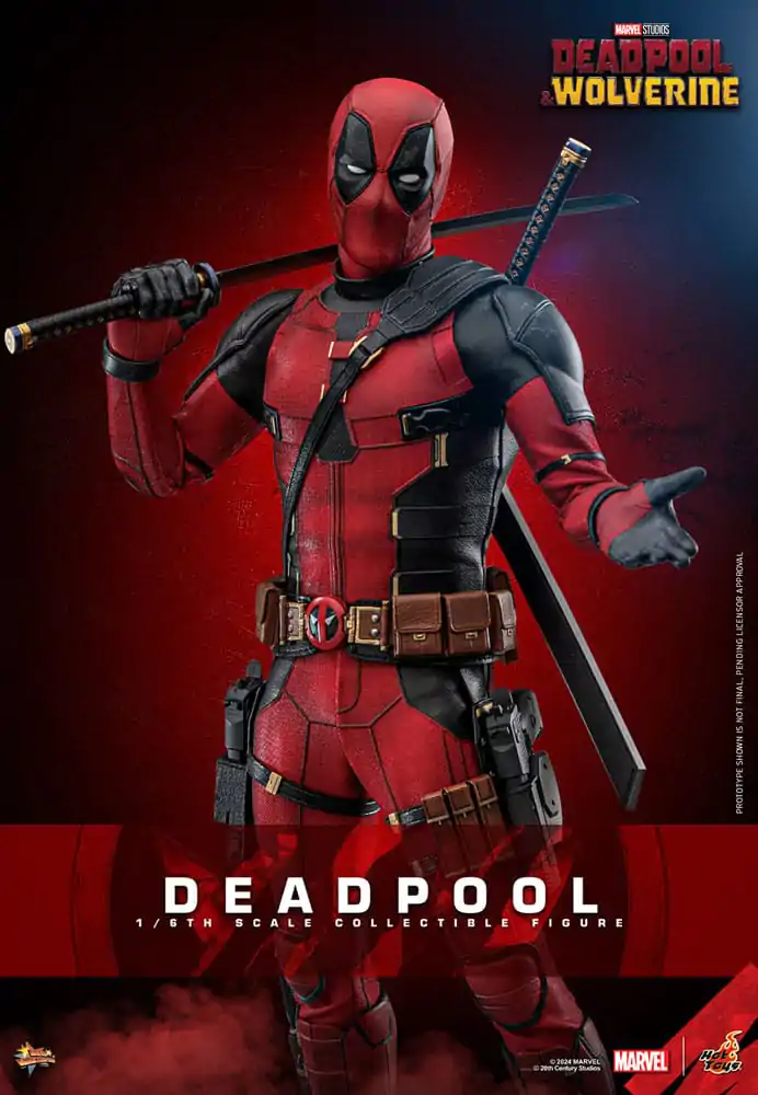 Deadpool & Wolverine Movie Masterpiece akcijska figura 1/6 Deadpool 31 cm fotografija proizvoda