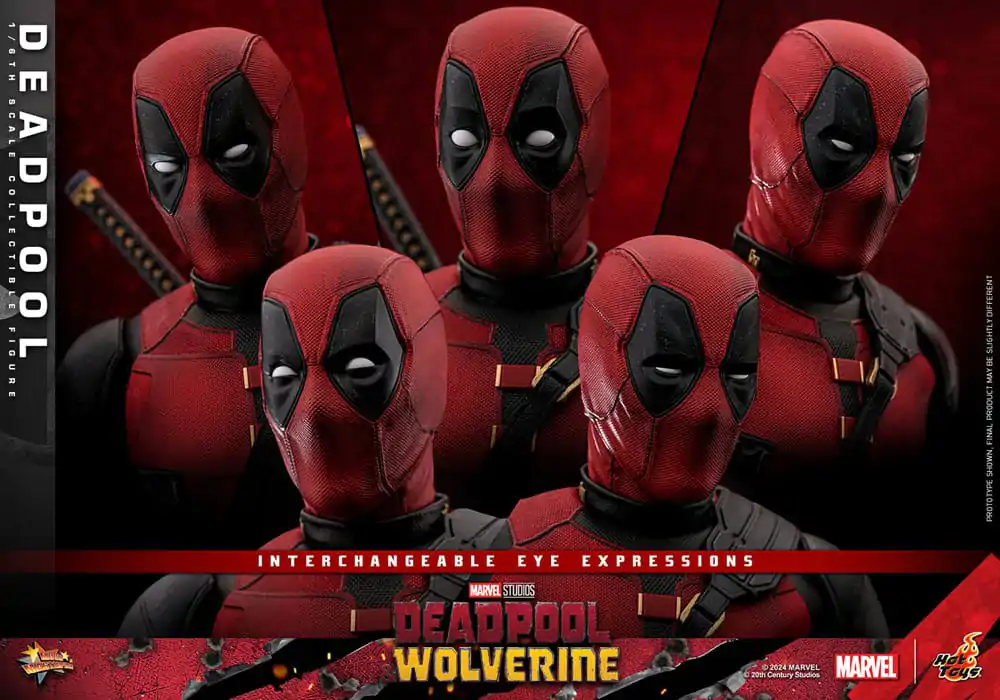 Deadpool & Wolverine Movie Masterpiece akcijska figura 1/6 Deadpool 31 cm fotografija proizvoda