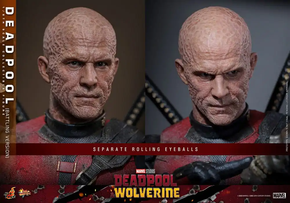 Deadpool & Wolverine Movie Masterpiece akcijska figura 1/6 Deadpool (Battling Version) 31 cm fotografija proizvoda