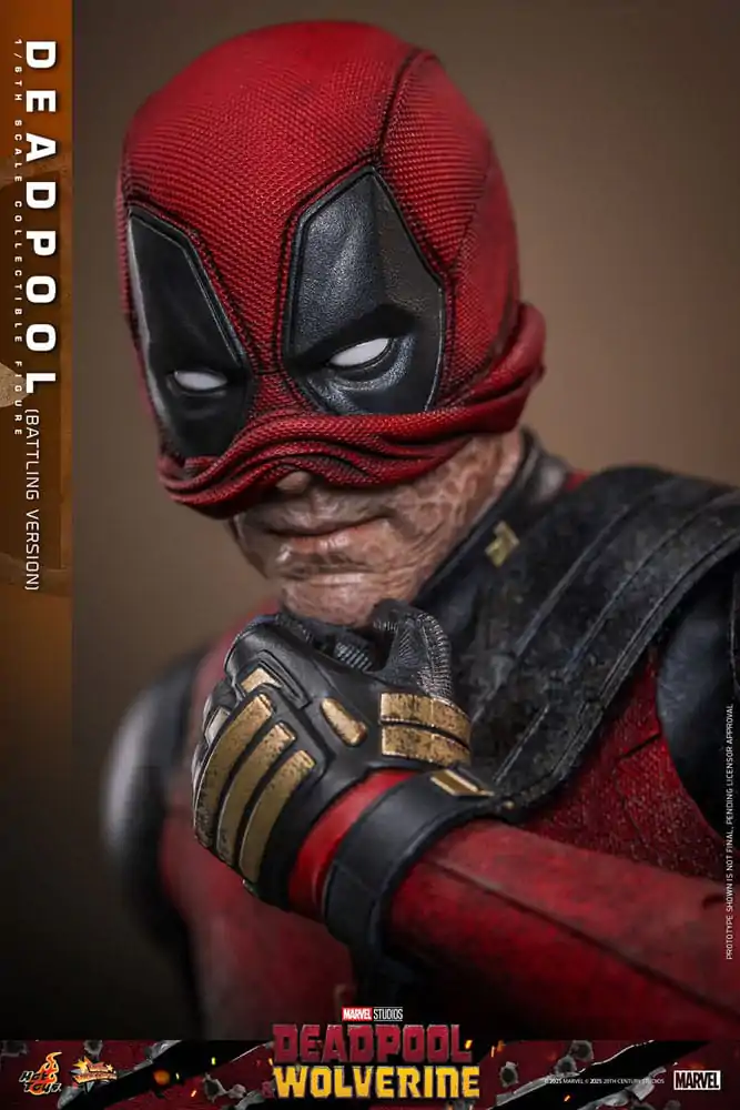 Deadpool & Wolverine Movie Masterpiece akcijska figura 1/6 Deadpool (Battling Version) 31 cm fotografija proizvoda
