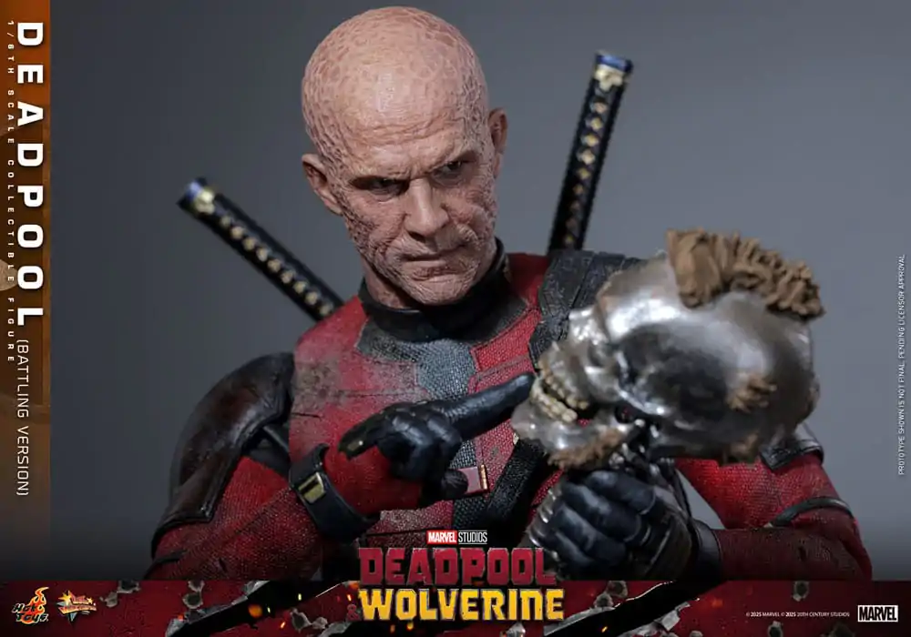 Deadpool & Wolverine Movie Masterpiece akcijska figura 1/6 Deadpool (Battling Version) 31 cm fotografija proizvoda