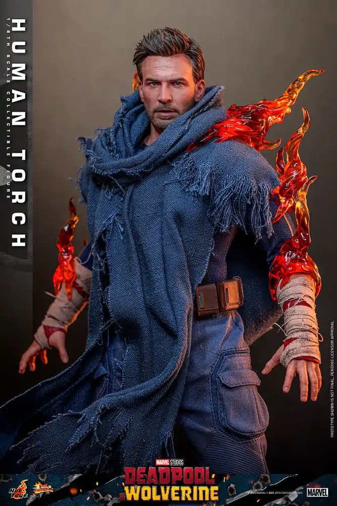 Deadpool & Wolverine Movie Masterpiece akcijska figura 1/6 Human Torch 31 cm fotografija proizvoda