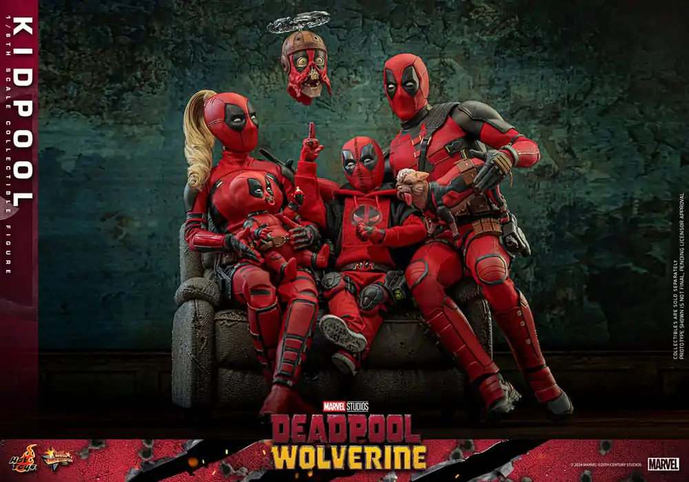 Deadpool & Wolverine Movie Masterpiece akcijska figura 1/6 Kidpool 22 cm fotografija proizvoda