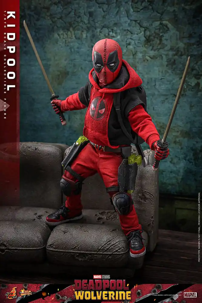 Deadpool & Wolverine Movie Masterpiece akcijska figura 1/6 Kidpool 22 cm fotografija proizvoda