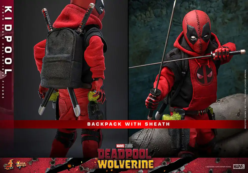 Deadpool & Wolverine Movie Masterpiece akcijska figura 1/6 Kidpool 22 cm fotografija proizvoda